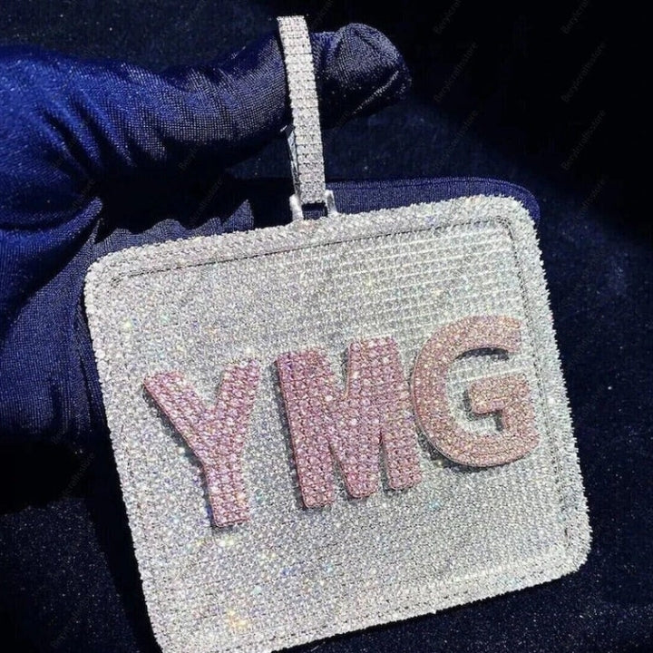 Custom Iced Out Pendant, YMG Iced Out pendants For Men