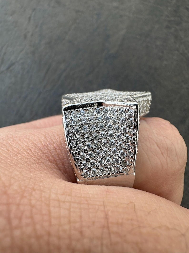 Iced Out Star Ring