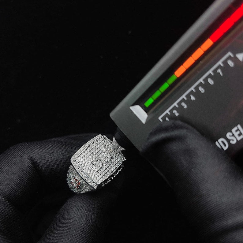 DJ Customized Iced Out Ring
