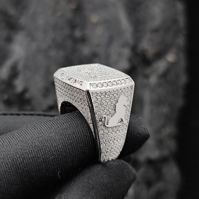 DJ Customized Iced Out Ring