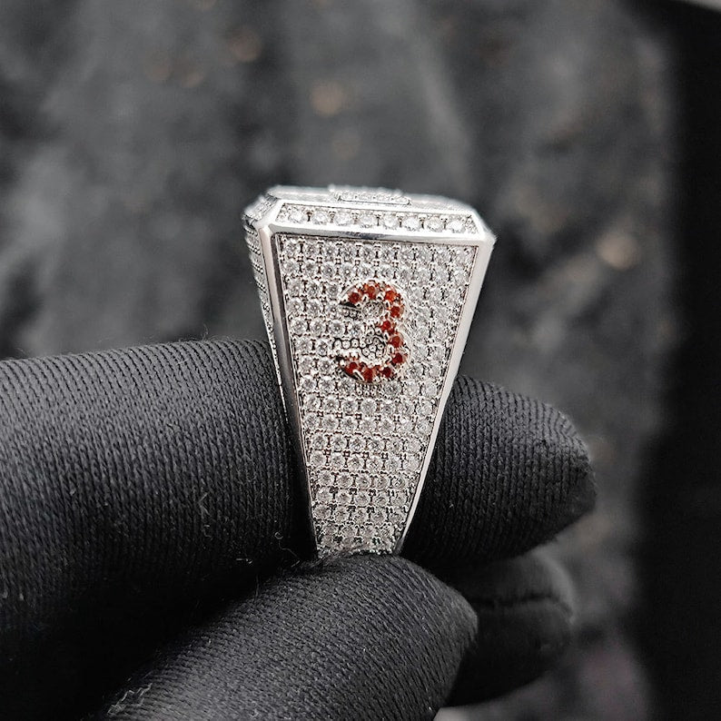 DJ Customized Iced Out Ring