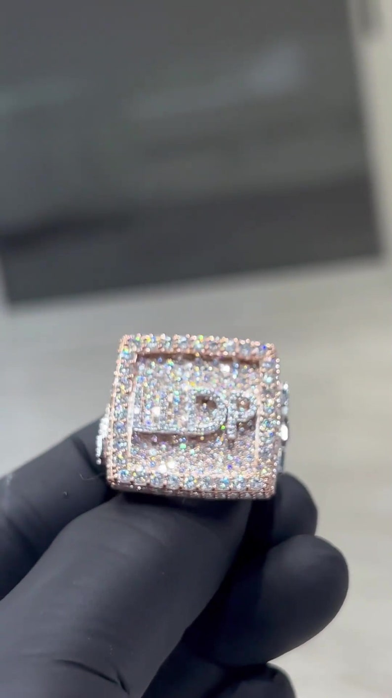 LLCP Iced Out Rings for Men