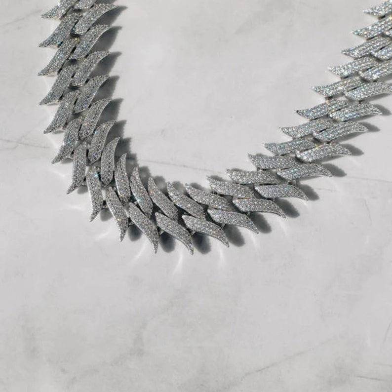 moissanite tennis chain​