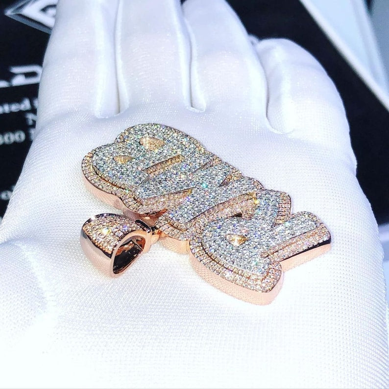 hip hop diamond pendants​