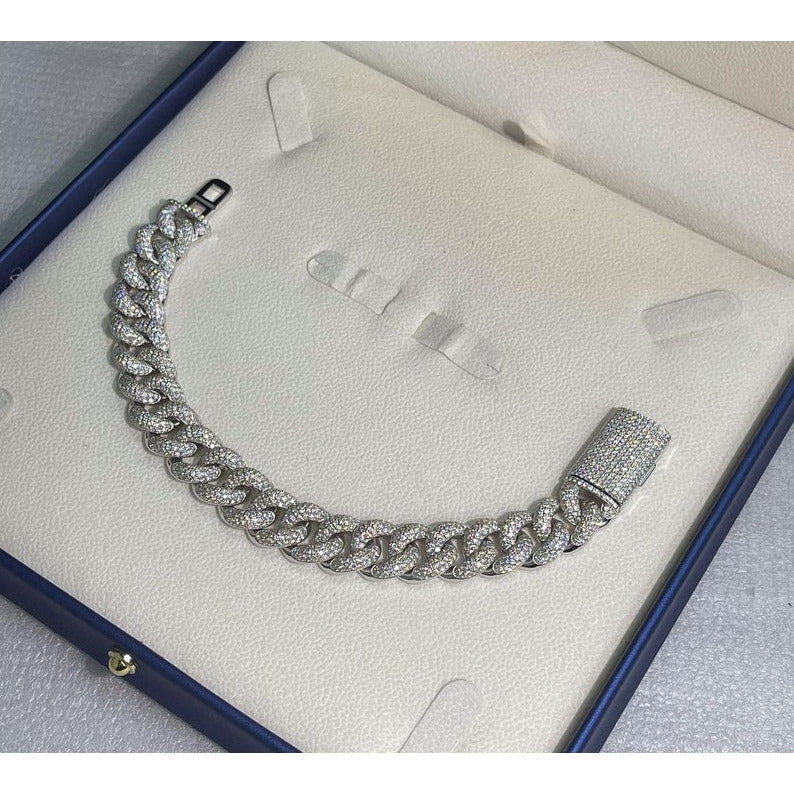 Cuban Link Iced Out Bracelet 14MM