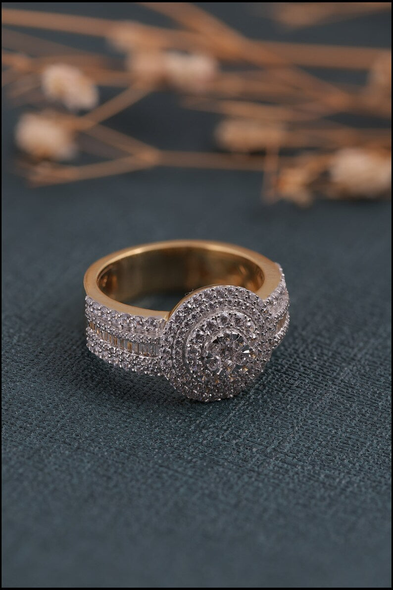 Round Shaped Hip Hop Ring