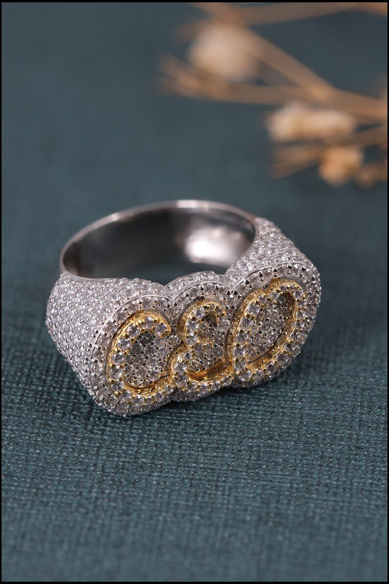 CEO Hip Hop Men's Ring
