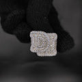 Custom Name Letter DH Ring Men Ring Full Iced Out Ring
